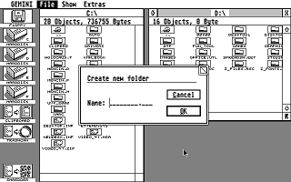 Gemini atari screenshot